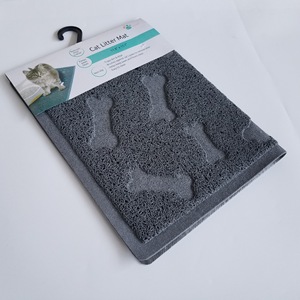Tapis de litière pour chat en PVC rectangulaire durable, doux, antidérapant, facile à nettoyer, style dessin animé, catégorie de produit : tapis et coussinets pour animaux de compagnie - Product Image 3