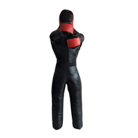 Dummy de lutte en cuir PU non rembourré pour l'entraînement au Jiu-Jitsu brésilien, au MMA et au Judo