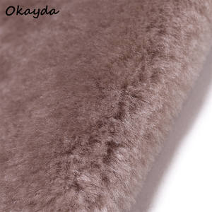 Vente directe d'usine OEM Tissu de fourrure de mouton naturel doublures en peau de mouton véritable nutria mouton - Product Image 3