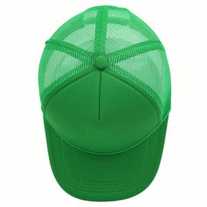 Gorra de béisbol personalizada al por mayor en stock con bordado, 5 paneles, snapback, malla, tipo trucker con cuerda - Product Image 2