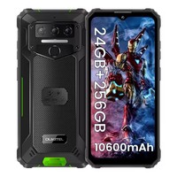 OUKITEL Global Online WP23 Plus Smartphone 24GB+256GB Baterai 10600mAh Layar Definisi Tinggi 6,52 inci Sistem Ponsel Android 14