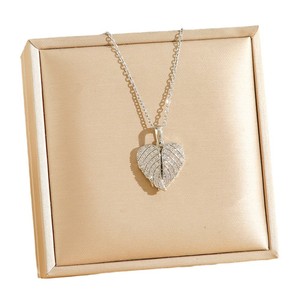 <span class=keywords><strong>Collare</strong></span> De Acero inossidabile in acciaio inox zircone apribile con ali d'angelo ciondolo collana con ali aperte ciondolo gioielli collane donna - Product Image 1