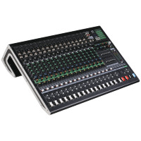 Table de mixage numérique professionnelle CrossTop BE-32 32 canaux avec 16 effets DSP, interface USB, suppression du bruit, prend en charge 8 appareils