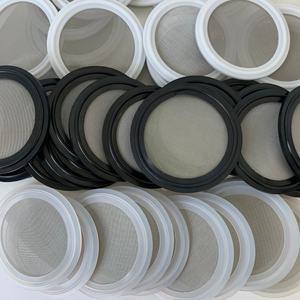 2 "<span class=keywords><strong>3</strong></span> 인치 24" 위생 식품 등급 맞춤형 흰색 파이프 메쉬 위생 10-150 메쉬 PTFE 씰링 링 고무 트라이 클램프 개스킷 - Product Image 5