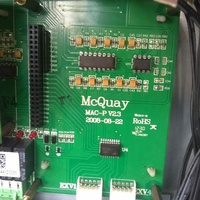Carte mère principale du refroidisseur McQuay MAC-M V3.0