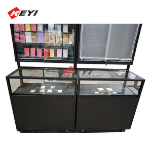 Nhà Máy giá thẻ hiển thị trường hợp cho PSA TCG hiển thị đồ đạc kim loại Repositionable đường sắt thẻ hiển thị đứng duy nhất sidedshowcase - Product Image 6