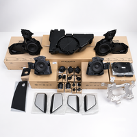 Kit de système audio haut de gamme OLIVER Europe pour Audi A6 L/A7 L, avec tweeters rétractables et haut-parleurs de panneau de porte entièrement plaqués