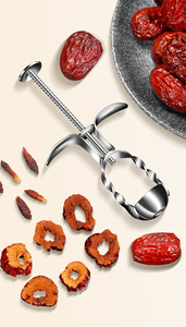 En gros Syh220 Outil de dénoyautage pour cerises et olives, en acier inoxydable, outil pour retirer les noyaux et les graines, outil pour légumes - Product Image 6