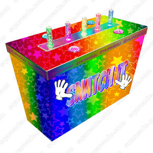 Jeu de réaction Mega Strike à lumière, défi visuel tactile, capturez-le, <span class=keywords><strong>duel</strong></span> nocturne de carnaval pour deux joueurs, parc d'attractions - Product Image 5