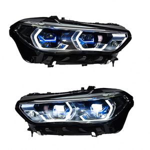 MJ para <span class=keywords><strong>BMW</strong></span> <span class=keywords><strong>X5</strong></span> G05 DRL montaje de faros delanteros 2019 2022 luz delantera nuevo LED faro delantero DRL faro - Product Image 1