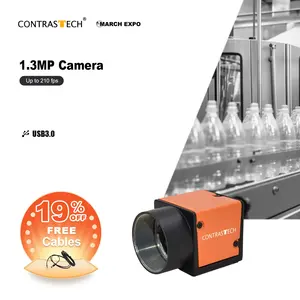 1.3MP GenlCam Standard 1280x1024 haute vitesse 200 fps LabView Machine Vision USB3.0 caméra hikrobot pour la détection de mouvement