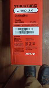 Agfa Film industri 10x48cm cocok untuk petrokimia, daya, lokomotif, inspeksi galangan kapal - Product Image 5