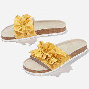 Nuovi Sandali Estivi con Punta Aperta e Bellissimo Volant sulla Tomaia per Donne e Signore - Product Image 2
