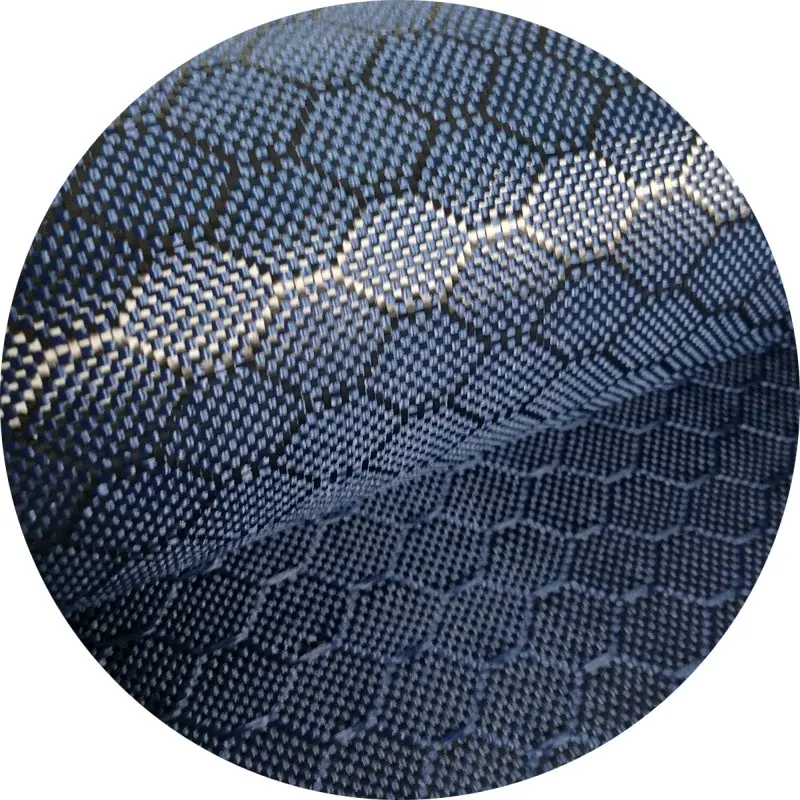 Carbon fiber cloth 3k aramid honeycomb Jacquard for car parts with lower carbon fiber price from China supplier of carbon fa