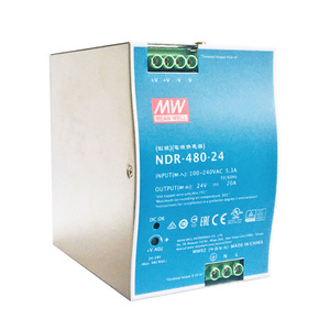 หมายถึงดี Ndr-480-24/48V แหล่งจ่ายไฟแบบสลับอุตสาหกรรม24V 48V 20A ติดตั้งราง DIN เอาต์พุตเดี่ยว - Product Image 3