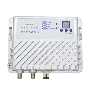 批发新1100 ~ 1600纳米FTTH/FTTB数字电视光电转换器AGC ATT EQ SC/APC光接收器节点