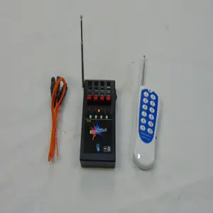 YH04R -1 12Key switch Pyro 4 Cues Position One Remote Controller 1Receivers Fireworks Firing System copper wire igniter