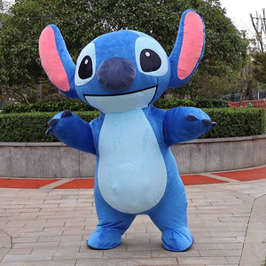 Disfraz Inflable <span class=keywords><strong>Gigante</strong></span> Personalizado de Funtoys, Mascota de <span class=keywords><strong>Lilo</strong></span> y Stitch, Divertido Disfraz de Personajes de Dibujos Animados para Actuaciones - Product Image 4