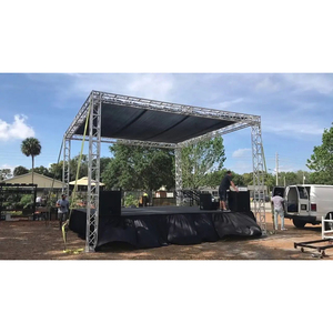 Di động ngoài trời Hợp kim nhôm di động có thể tháo rời sân khấu nền tảng có thể gập lại thiết kế cho các sự kiện buổi hòa nhạc đám cưới giàn hiển thị - Product Image 5