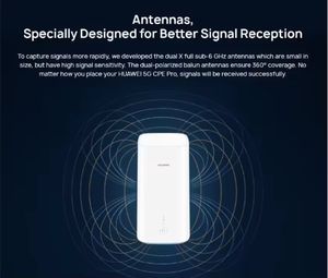 HW-Enrutador inalámbrico original desbloqueado 5G CPE Pro 2 Cat 19 <span class=keywords><strong>H122</strong></span> 5G, puerta de enlace WiFi 4G - Product Image 5
