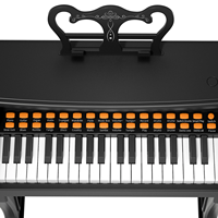 Good Quality Multi-Functional 37 Keys Plastic Colorful Unisex Children's Practice Classical Piano Music Educational Toy Model