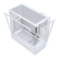 Thermaltake (tt) Steel Shadow Transparent S Sea View Case Computer Host White Atx Motherboard/supports 360 Water Cooling