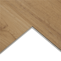 Holzoptik SPC-Bodenbelag 6mm IXPE-Polster Klicksystem Starrer Kern Kratzfeste Vinylplanken für Hotel- und Büroprojekte