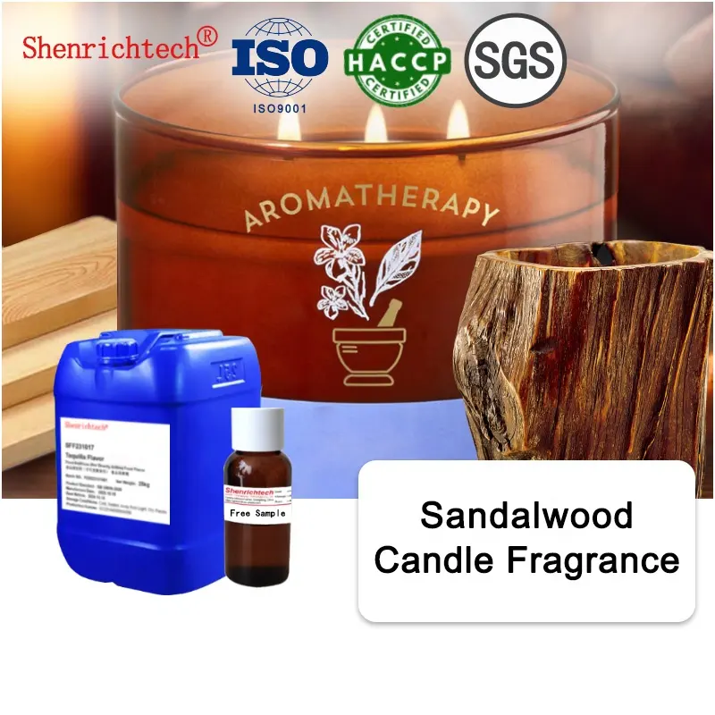 Huiles de bougie de luxe de haute qualité parfums pour sandales oud mélange de bois de santal huile de parfum pour la fabrication de bougies