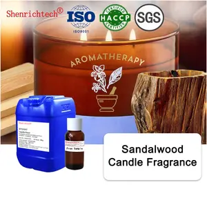 Aceites de velas de alta calidad de lujo, fragancias de sandalia Oud, aceite de fragancia de mezcla de sándalo para la fabricación de velas