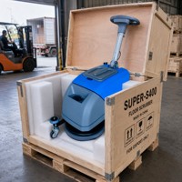 Machine de balayage automatique des sols, électrique, alimentée par batterie, équipement de nettoyage, modèle industriel