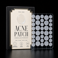 Fabricant de patchs anti-acné hydrocolloïdes fins, véganes, invisibles, sur mesure, marque privée, hypoallergéniques, doux pour le visage
