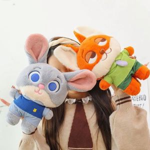 Mercancía de Anime con Temática de Zootopia, Muñecos de Peluche de Nick y Judy, Lindos Peluches de Zorro y Conejo, Regalos de Navidad y Cumpleaños - Product Image 3