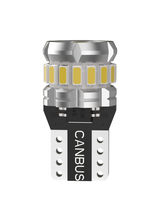 Nouvelle ampoule LED T10 sans polarité Canbus pour feux arrière de voiture, feux de recul 3014 18SMD blanc rouge jaune bleu 10-18V