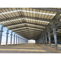 Kits de hangar préfabriqués en acier léger personnalisés, pour barndominium, entrepôt, hangar agricole, atelier préfabriqué, soudure