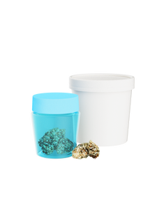 4oz d62xh76mm hình thang nhựa Jar Matte nắp trẻ em kháng thực phẩm lớp vật liệu CR chứng nhận tùy chỉnh bao bì cho thực phẩm - Product Image 3