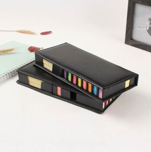 Promotional Self-sticky Notes Sticky Notepad Pu Cover Writing <b>Memo</b> <b>Pad</b> With Calendar It Posted Sticky Notes Notepad Set - Product Image 2
