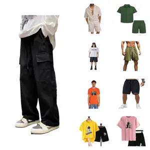 Mixed Colors Apparel Stock, Wholesale Popular Garments Clearance Stock Lots Liquidation Apparel Stock Wholesale Bulks Brand