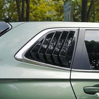 Pour Honda Breeze fibre de carbone Look fenêtre arrière Triangle obturateur persienne Auto accessoires pièces extérieures