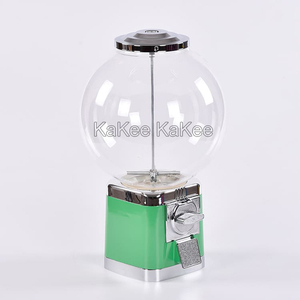 Mini Máquina Expendedora de Dulces <span class=keywords><strong>para</strong></span> Restaurante con Soporte Cromado Vendedor de Chicles de Bola Unidad Expendedora de Pelotas de Goma <span class=keywords><strong>para</strong></span> Escritorio - Product Image 4