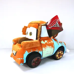 Stofftier Auto Plüsch Fahrzeuge Spielzeug für Kinder