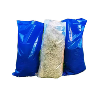 Sacs à ensilage bleus pour le stockage du maïs et du foin, sacs agricoles robustes pour la conservation des aliments du bétail, protégés contre les UV, pochette