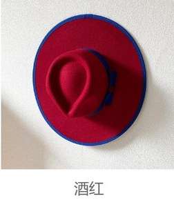 LCY01 หมวกทรงเฟโดราแบบใหม่ คุณภาพสูง แฟชั่น ขอบกว้าง  ขอบเย็บอย่างดี  หมวกทรงทางการ สำหรับผู้ชายและผู้หญิง - Product Image 6