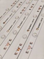Barres lumineuses LED à diffusion 12v Smd 2838 12leds pour boîte lumineuse publicitaire