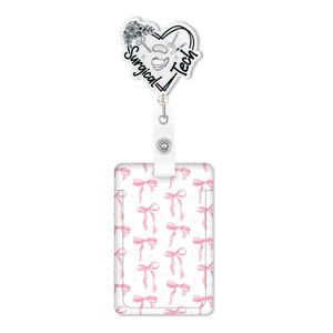 Fun Goose Nurse Badge Scroll with Retractable <b>Clip</b>, Cute Strawberry Medical Badge Set, Teacher and Nurse Gift - Product Image 5
