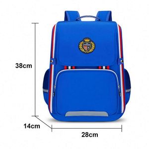 Mochila Escolar para Niños, Estilo Inglés, con Correa de Hombro Arqueada, de Gran Capacidad, Impermeable, de Poliéster, con Cierre, Venta al Por Mayor de Fábrica - Product Image 3