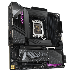 Carte mère LGA1851 Z890M AORUS ELITE WIFI7, carte mère LGA1851, processeur Intel Z890, processeur Intel ultra, micro-ATX - Product Image 3