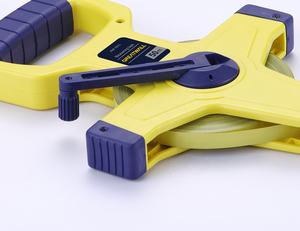 लोगो कस्टम के साथ सबसे ज्यादा बिकने वाला 20 मीटर 30 मीटर 50 मीटर 100 मीटर लंबा मापने वाला टेप एबीएस ओपन केस स्टील टेप माप - Product Image 3