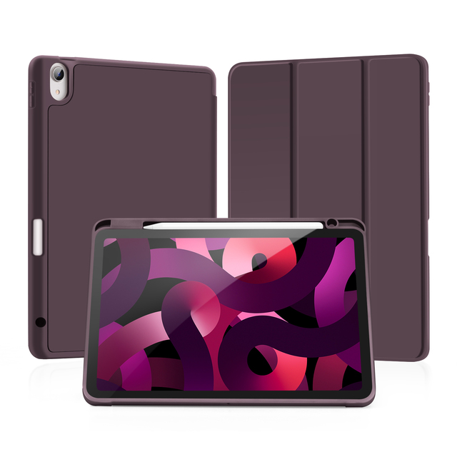 Factory Wholesale Smart Slim Leather Tablet case Cover for iPad 10th 11th Gen 2022 10.9 Inch Auto Wake Sleep With Pencil Slot