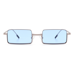 Gafas de Sol Rectangulares Unisex con Marco Metálico Completo, Protección UV400 para Adultos - Product Image 4
