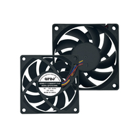 Ventilateur de refroidissement à 2 fils DC7015LBL 12V 24V 70*70*15mm, fourni directement par l'usine